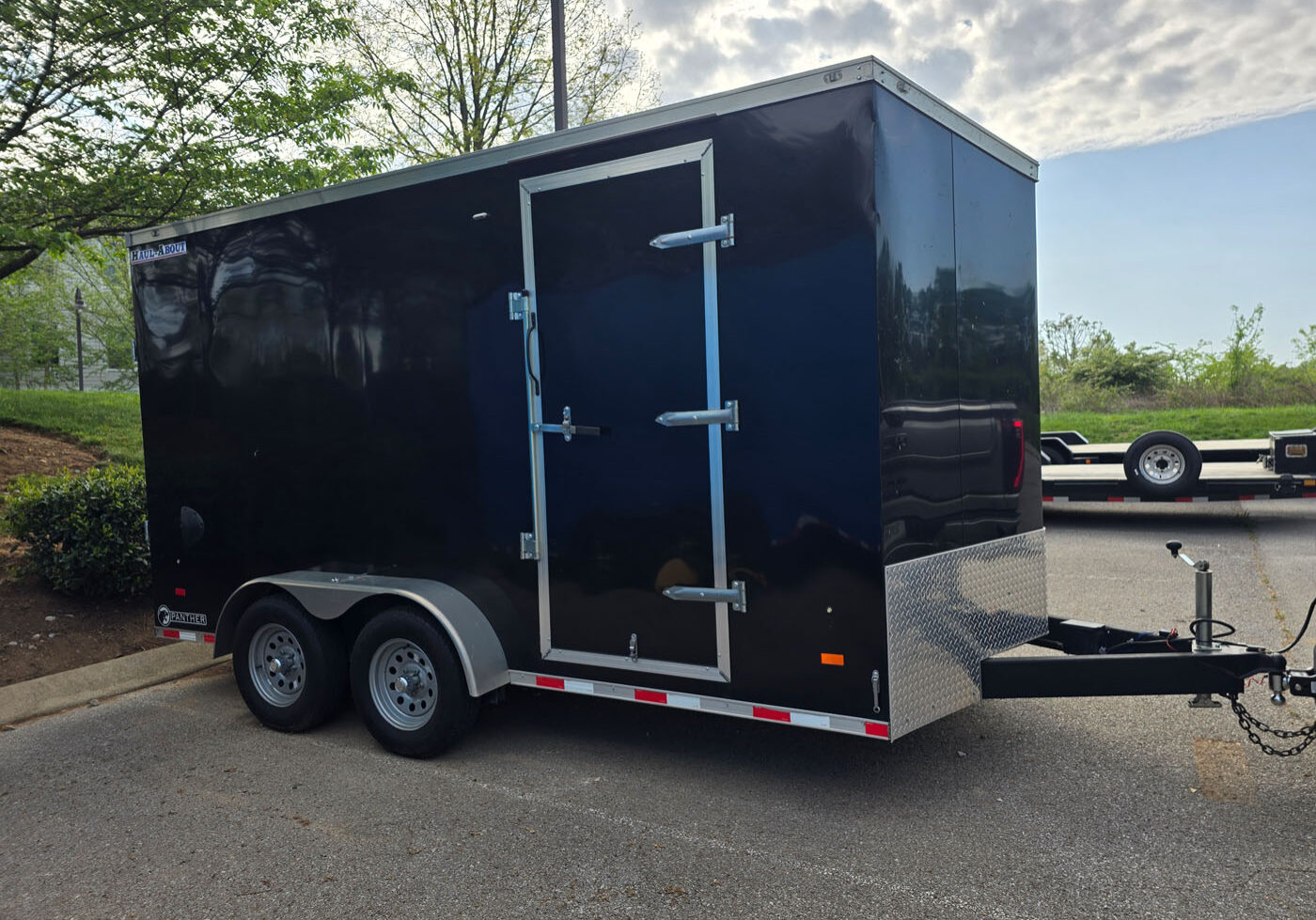 14 Black Enclosed Trailer Picture 1